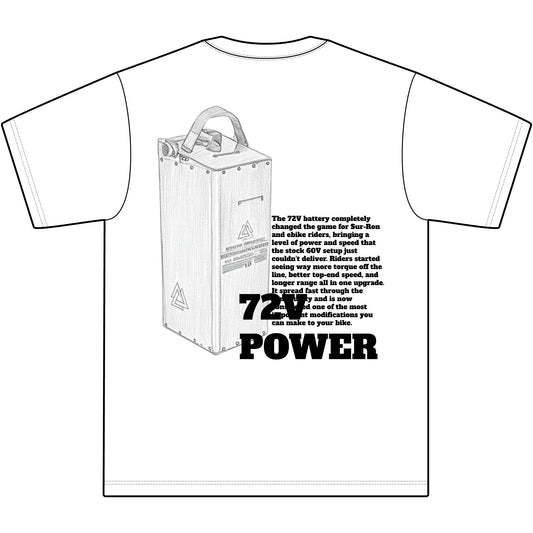 72V POWER - DENSE TEE - V2!