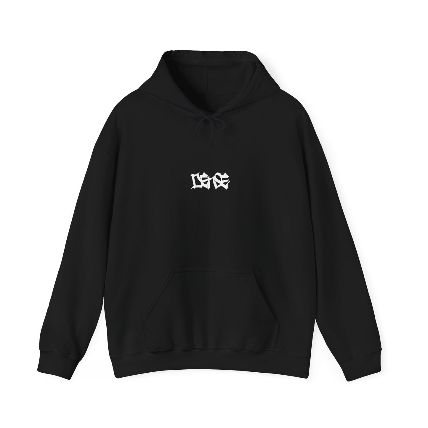 THE DENSE HOODIEHoodie — Graffiti 'LIFE' Streetwear Pullover
